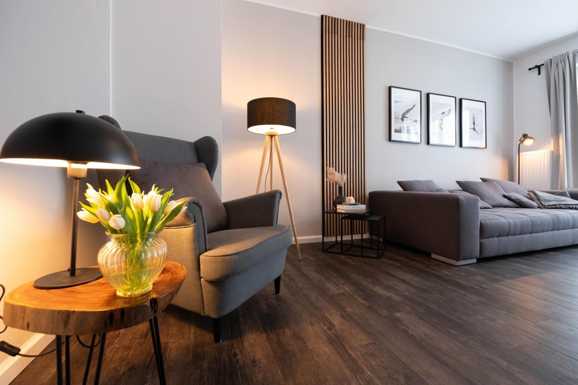 Tanic Deluxe Apartment Garden Central Industrial Fair ดุสเซลดอร์ฟ ภายนอก รูปภาพ