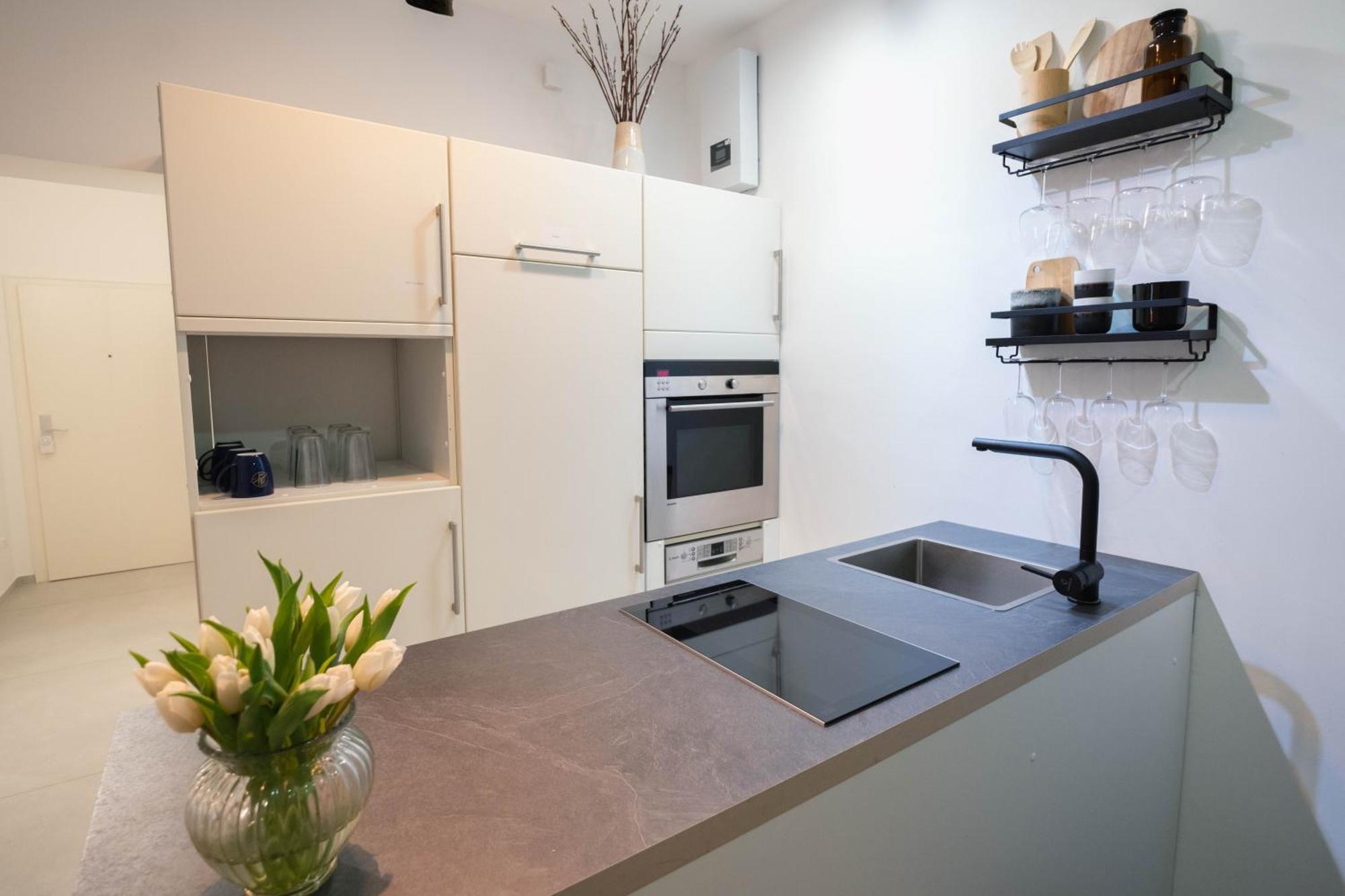 Tanic Deluxe Apartment Garden Central Industrial Fair ดุสเซลดอร์ฟ ภายนอก รูปภาพ